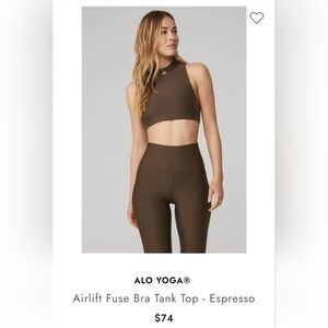 Alo Yoga Airlift Fuse Bra Size Small